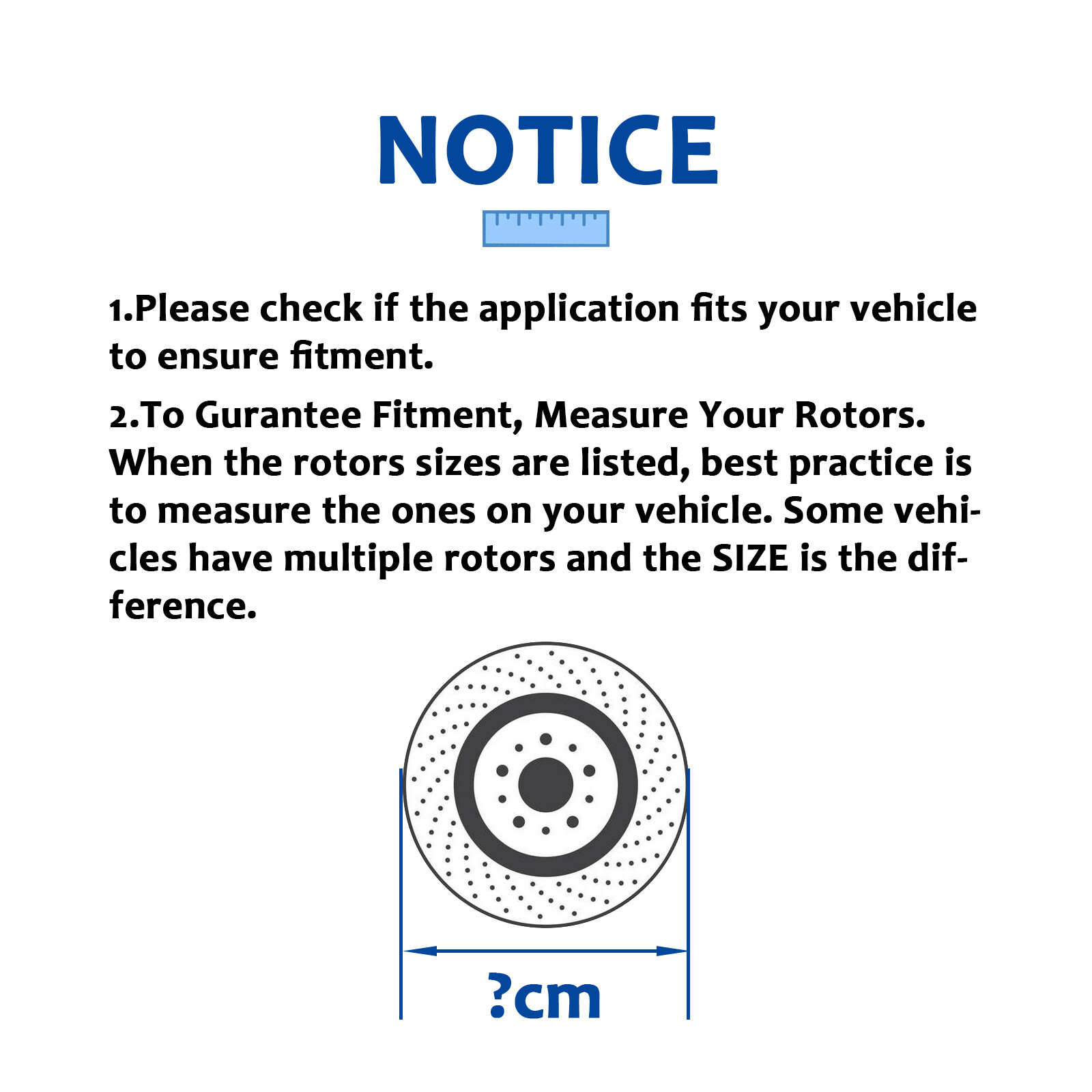 Drilled Slotted Front Rear Rotors and Brake Pads Kit for Nissan Altima Brakes