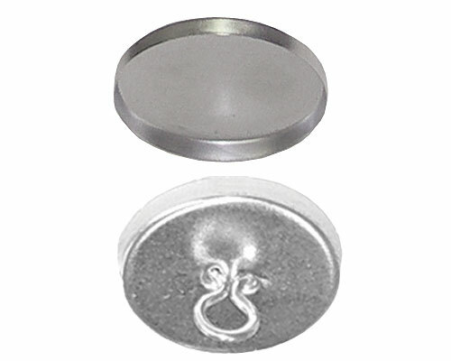 Upholstery Button #30 Loop Back , 2 parts shell & back , sale by 500 sets.