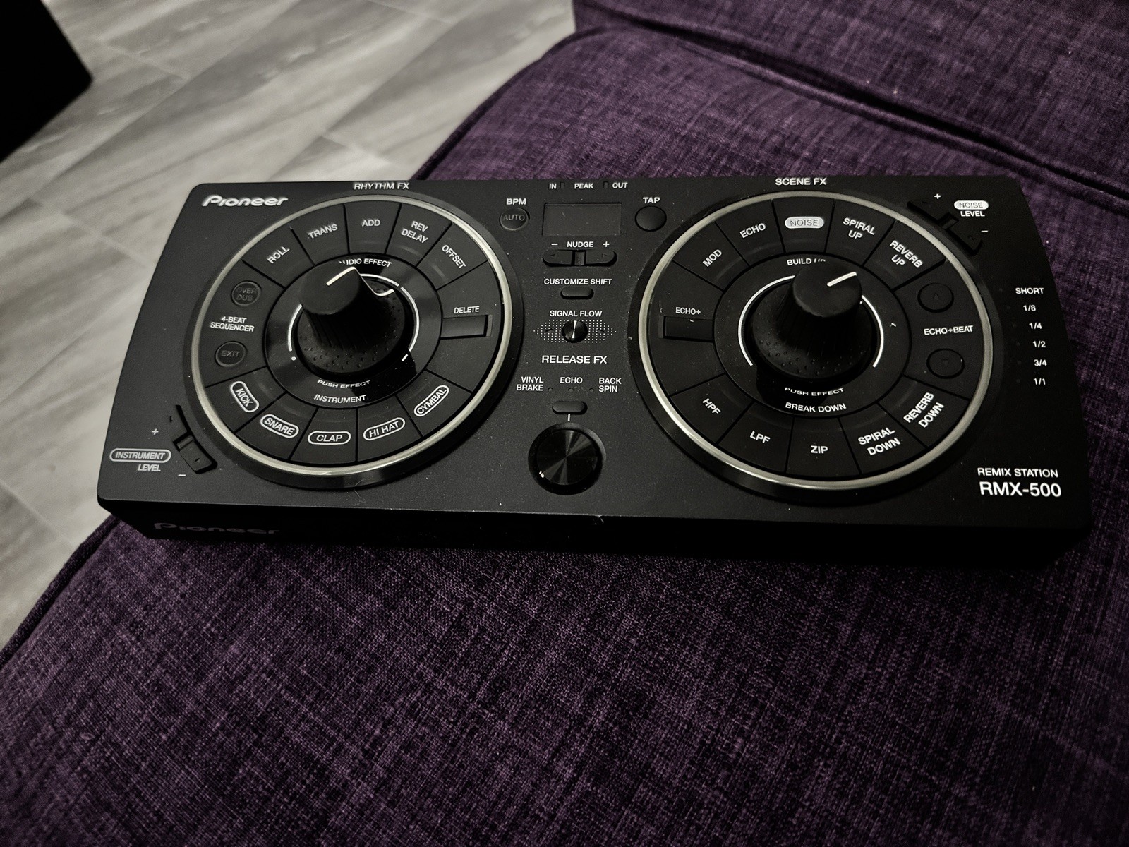 Pioneer RMX-500 Remix Station DJ Effects Processor Black with Cables & Box