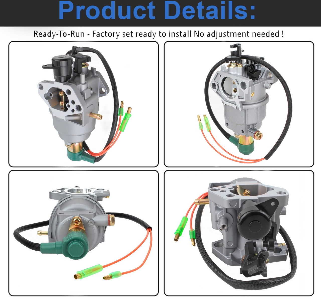 All Power APGG10000 420cc 10000 Watt Generator Carburetor Carb