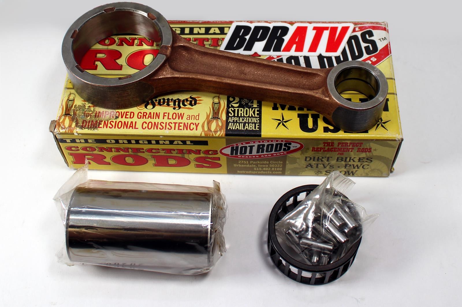 Yamaha YFZ450R 450R Hot Rods Crankshaft Rebuild Connecting Rod Pin & Bearing Kit