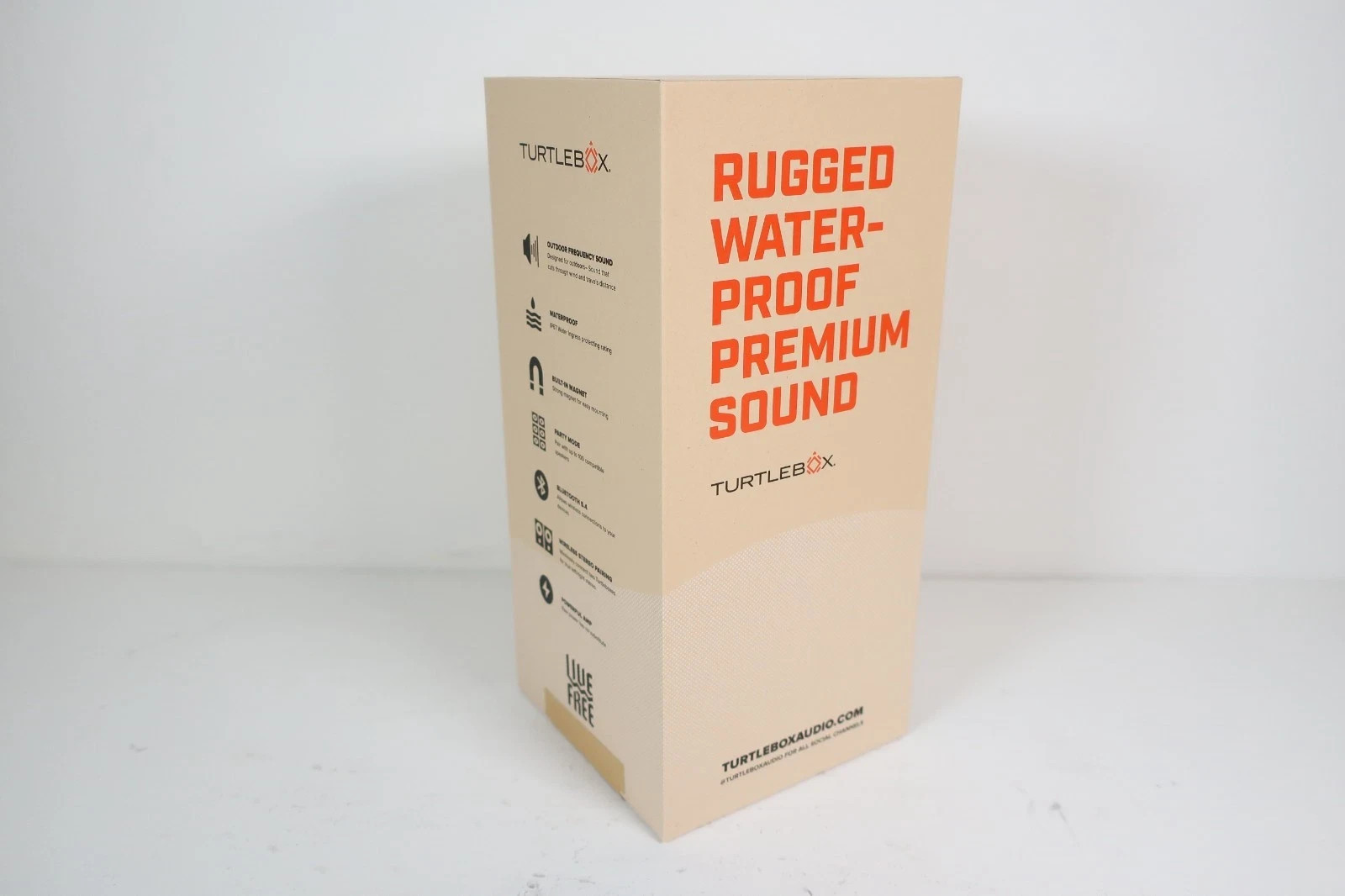 Turtlebox Ranger Loud Outdoor Bluetooth Speaker Yellow – Limited Edition NEW