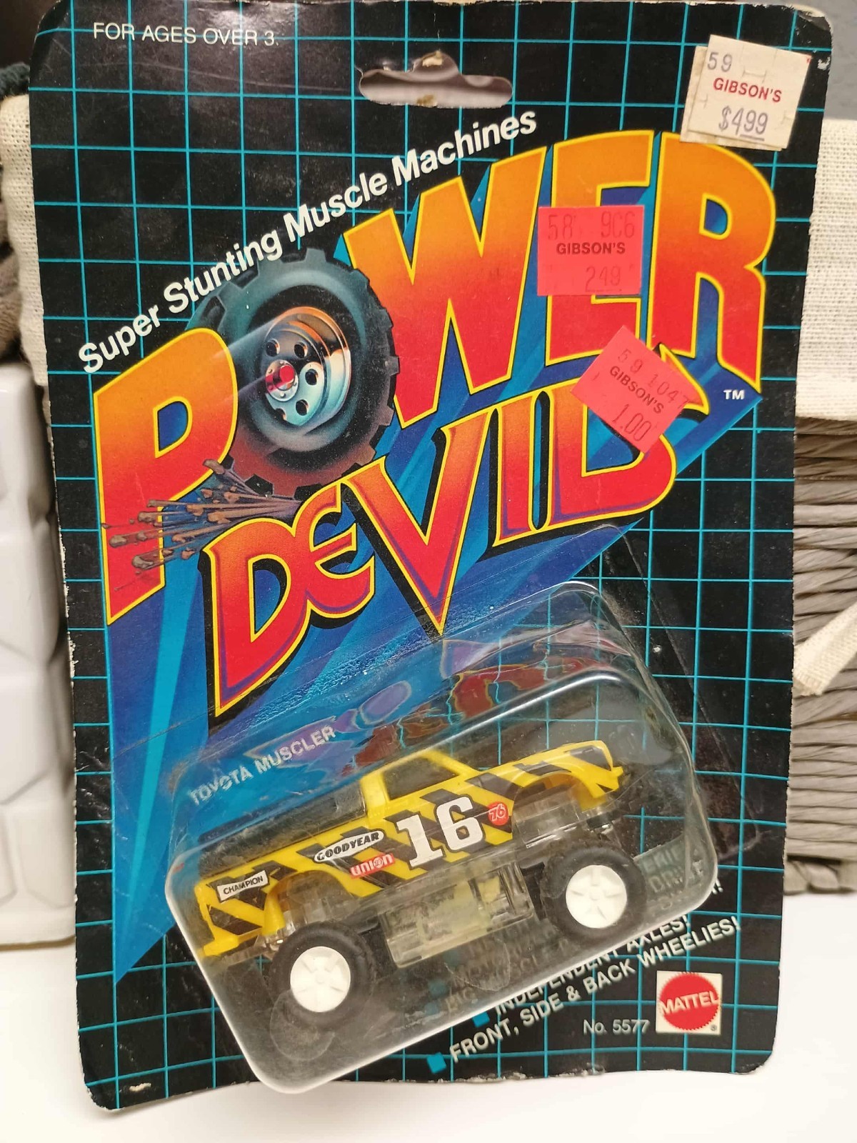 Vintage Mattel Power Devils Toyota Muscler  1982 - NIP!
