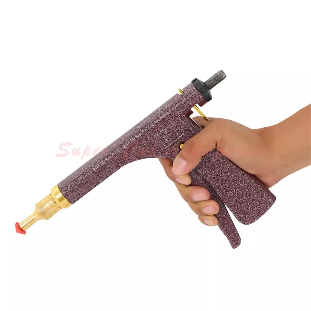 Tire Plugger Tubeless Tire Wheel Repair Gun Kit Mushroom Plug Probe Nozzle USA