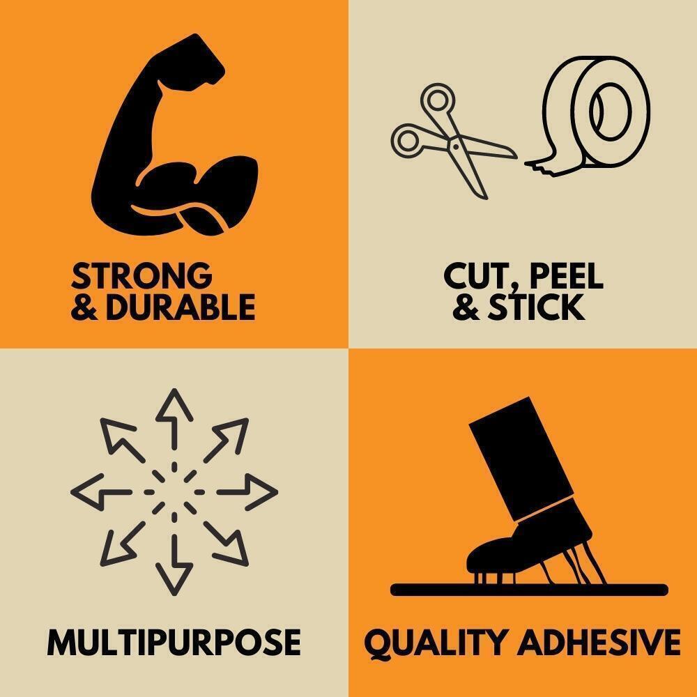 Acrylic Carton Sealing Packaging Packing Tape Select Your Mil, Size, Color & Qty