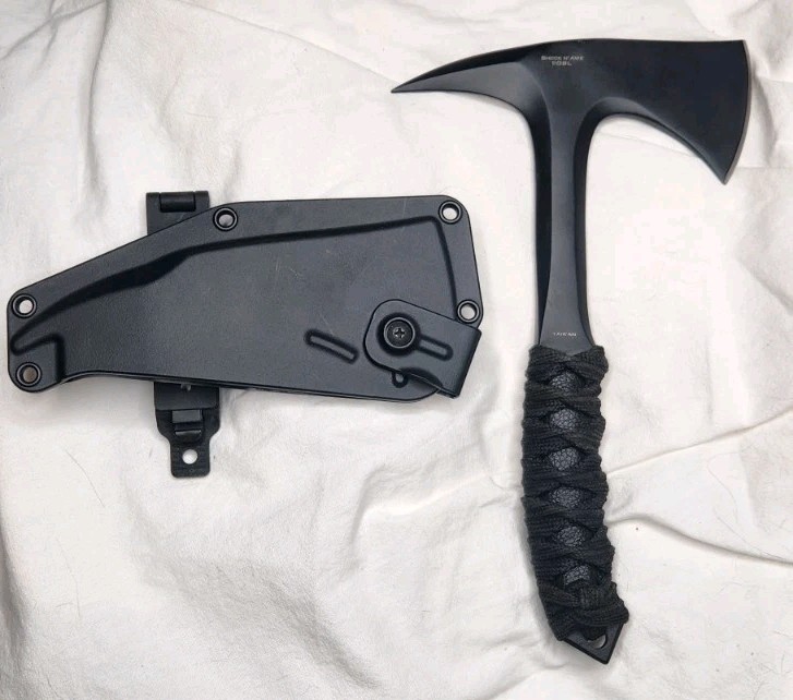 Browning Shock N Awe Tomahawk 10.5" Black Steel Axe