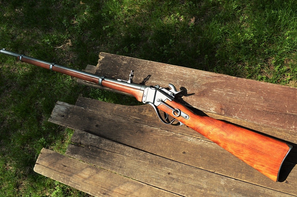 Sharps 1859 Military Civil War Rifle - Old West - Union Cavalry - Denix Replica