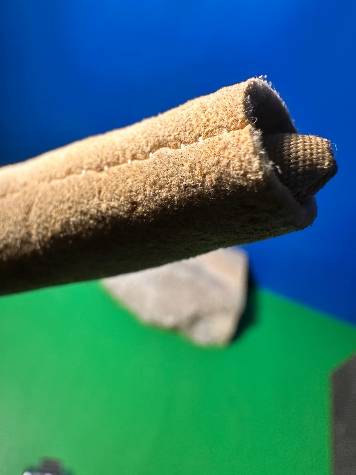 RARE 19th Century Antique Native Plain’s Indian Fringe Beaded Hide Doll Ink Face