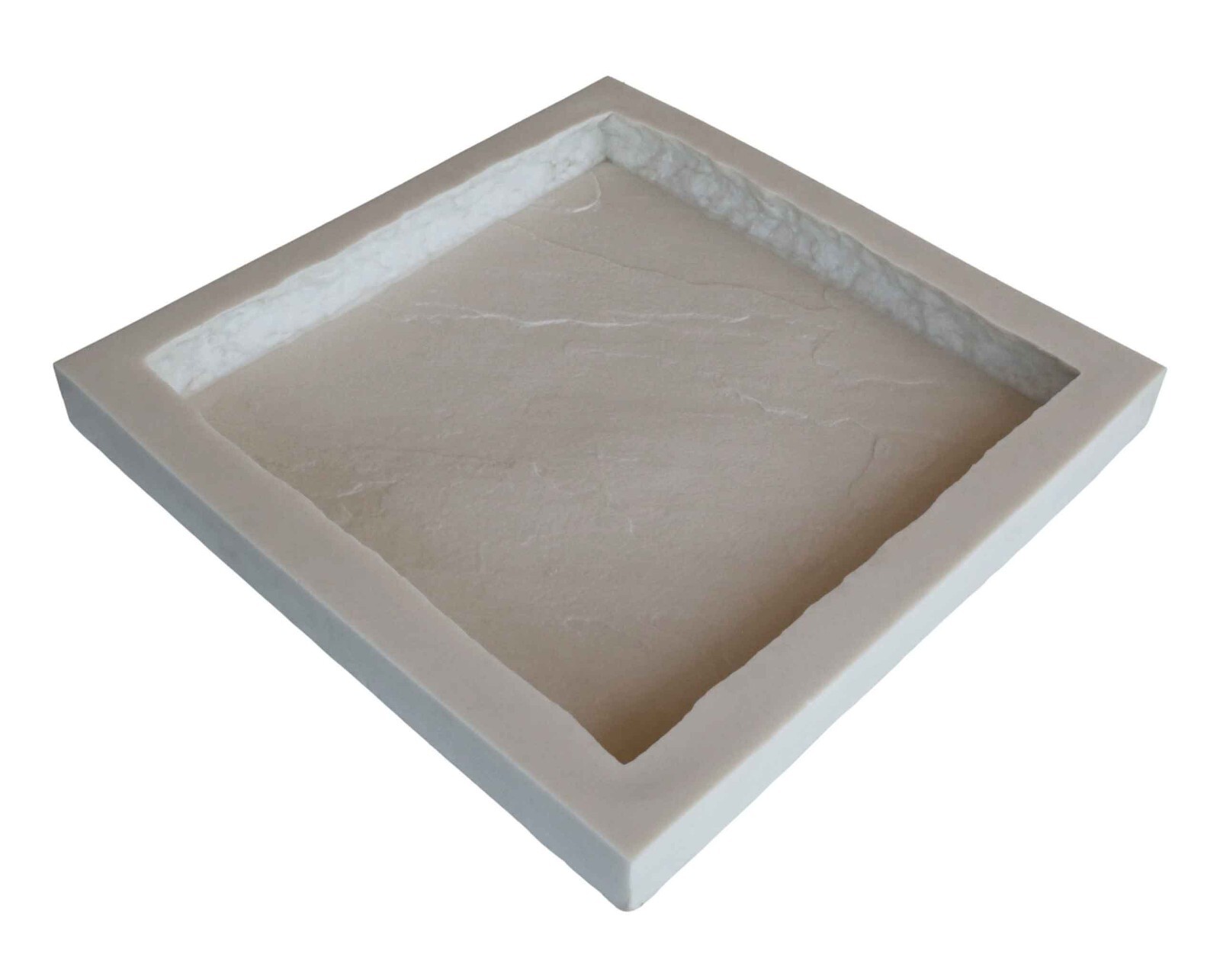 Slate Wall Cap, Column Cap, Hearthstone, Paver Mold, 24''L x 24''W x 2.5"D