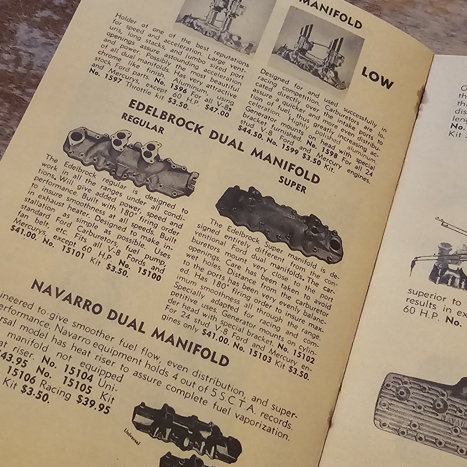 1948 Eastern Auto Accessories Catalog hot rod custom speed shop Cal auto ford V8