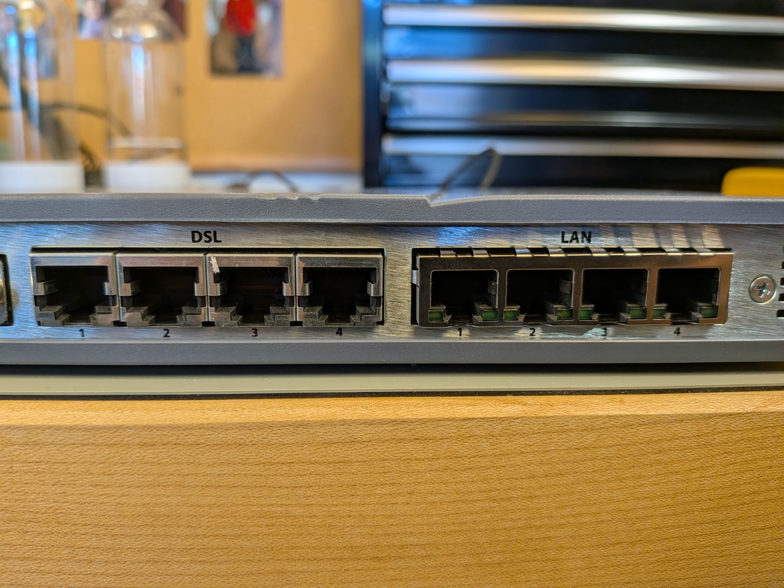 Zhone ETHX-3044-US (Rev 1 P1) Ethernet Access Device - Working When Last Setup