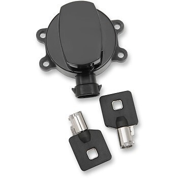 Drag Specialties Black Side Hinge Ingition Switch 14-21 Road King & Some Dyna