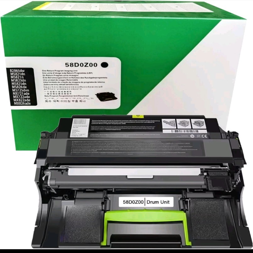 ✨ Lexmark  Imaging Unit Model# 58D0Z00, Black FACTORY SEALED