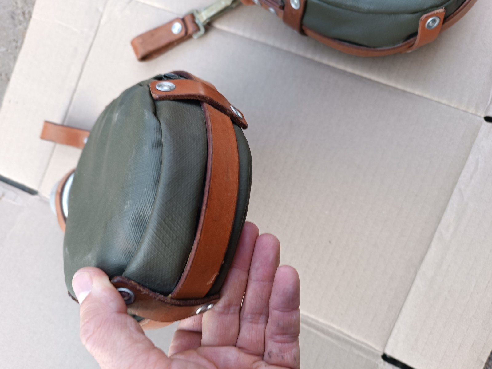 Original Swiss Medic WATER BOTTLE Canteen Flask aluminum 1972