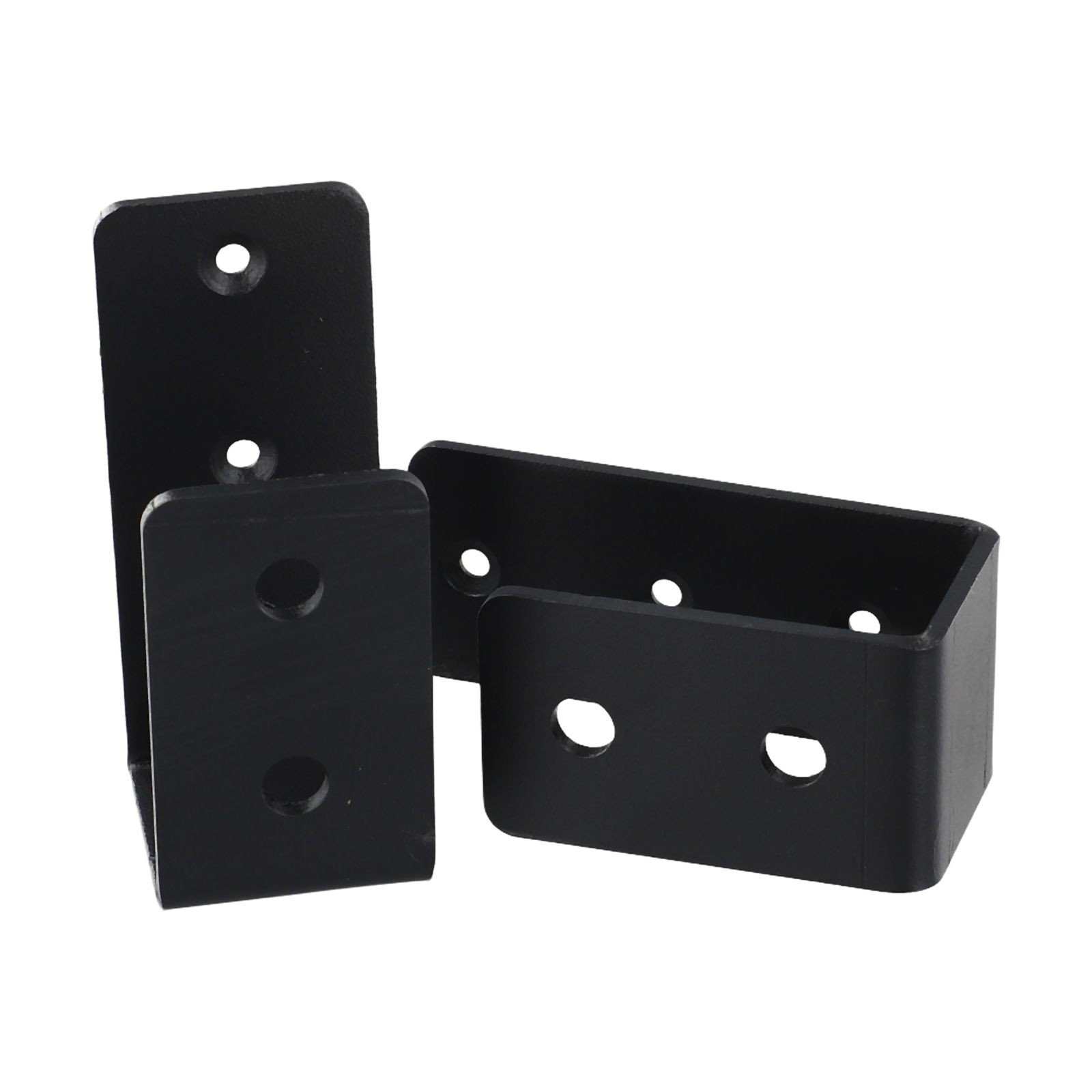Heavy Duty Door Security Barricade Brackets- 2x4 Door Barricade - Home...