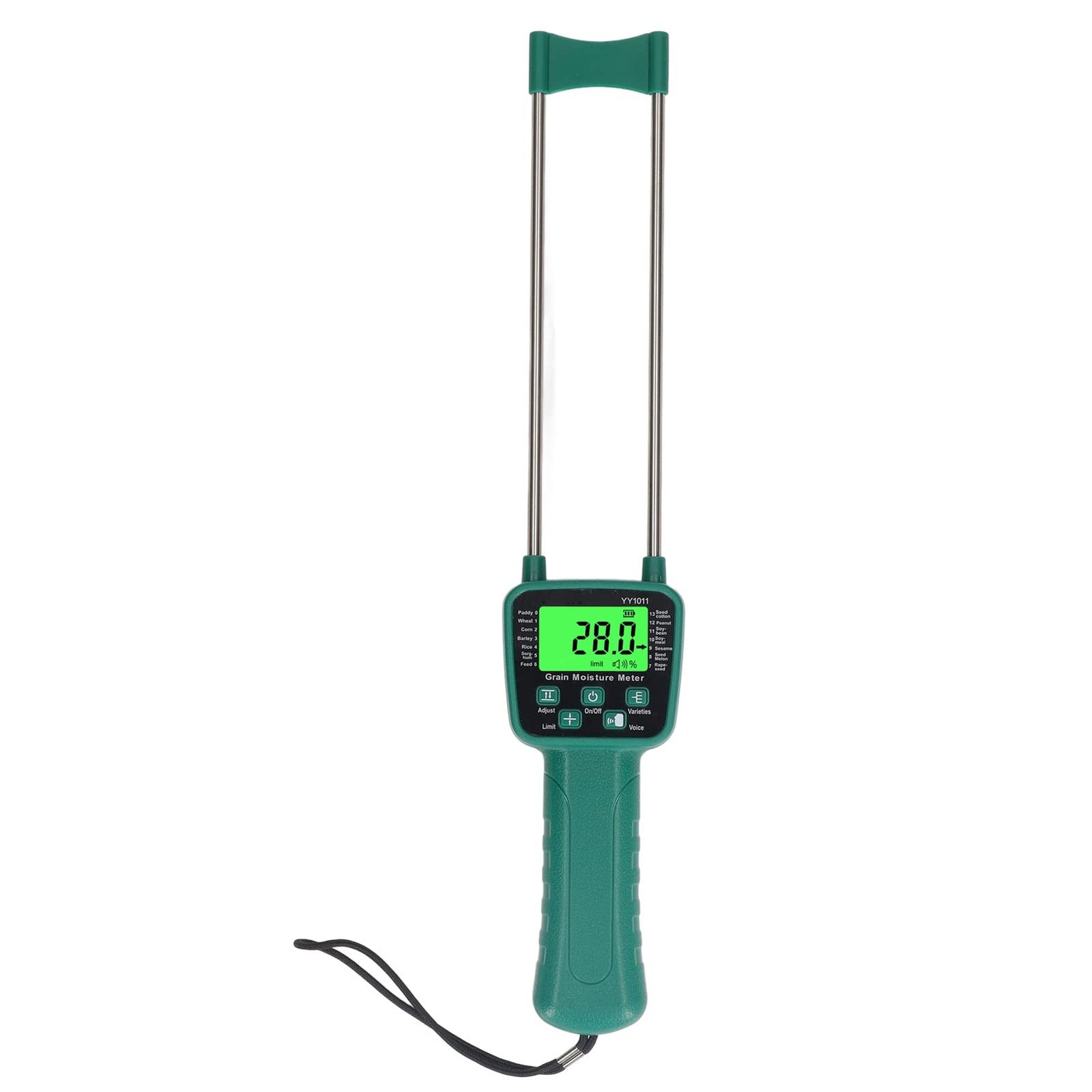 KUIDAMOS Hay Moisture Tester Grain Tester Easy to Operate Hay Moisture Meter ...