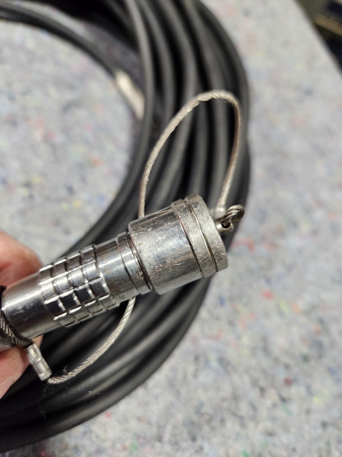 100' ft GEPCO HDC920 SMPTE 311M LEMO PUW/FUW Hi-Def Camera Hybrid SM Fiber Cable