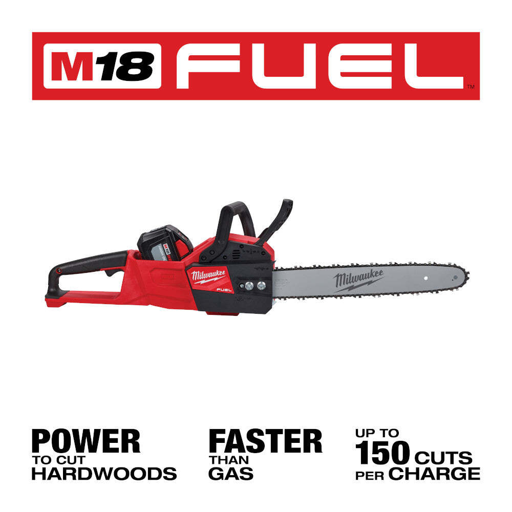 Milwaukee 2727-21HD M18 FUEL 18V 16-Inch Brushless Lithium-Ion Chainsaw Kit