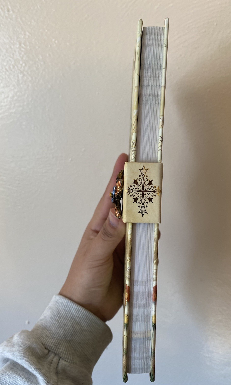 Punch Studio Boutique Brooch Journal Bluethroat Bird & Postcards Diary Notebook