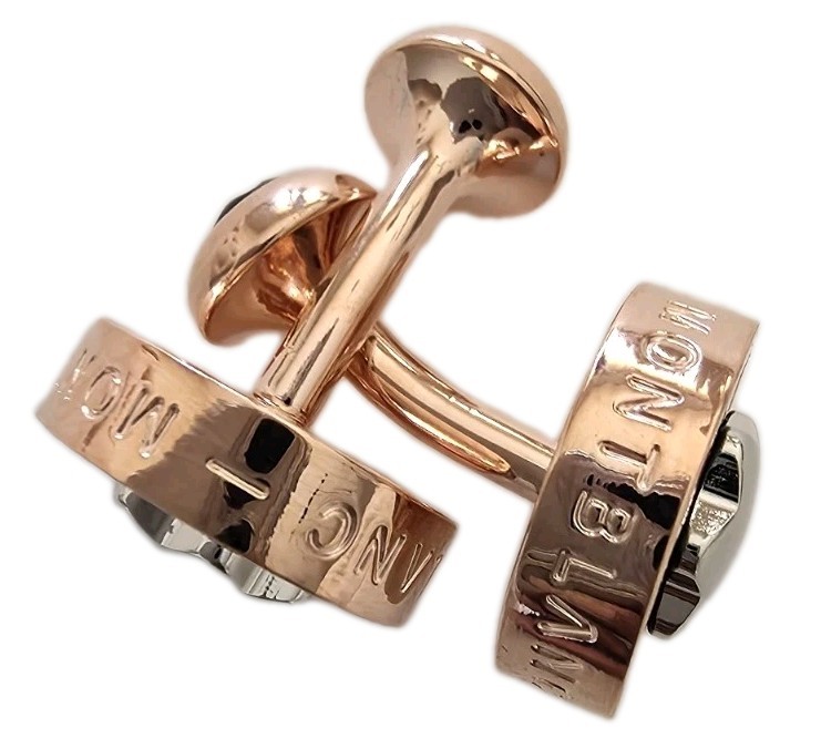 Montblanc Rose Gold Cufflinks