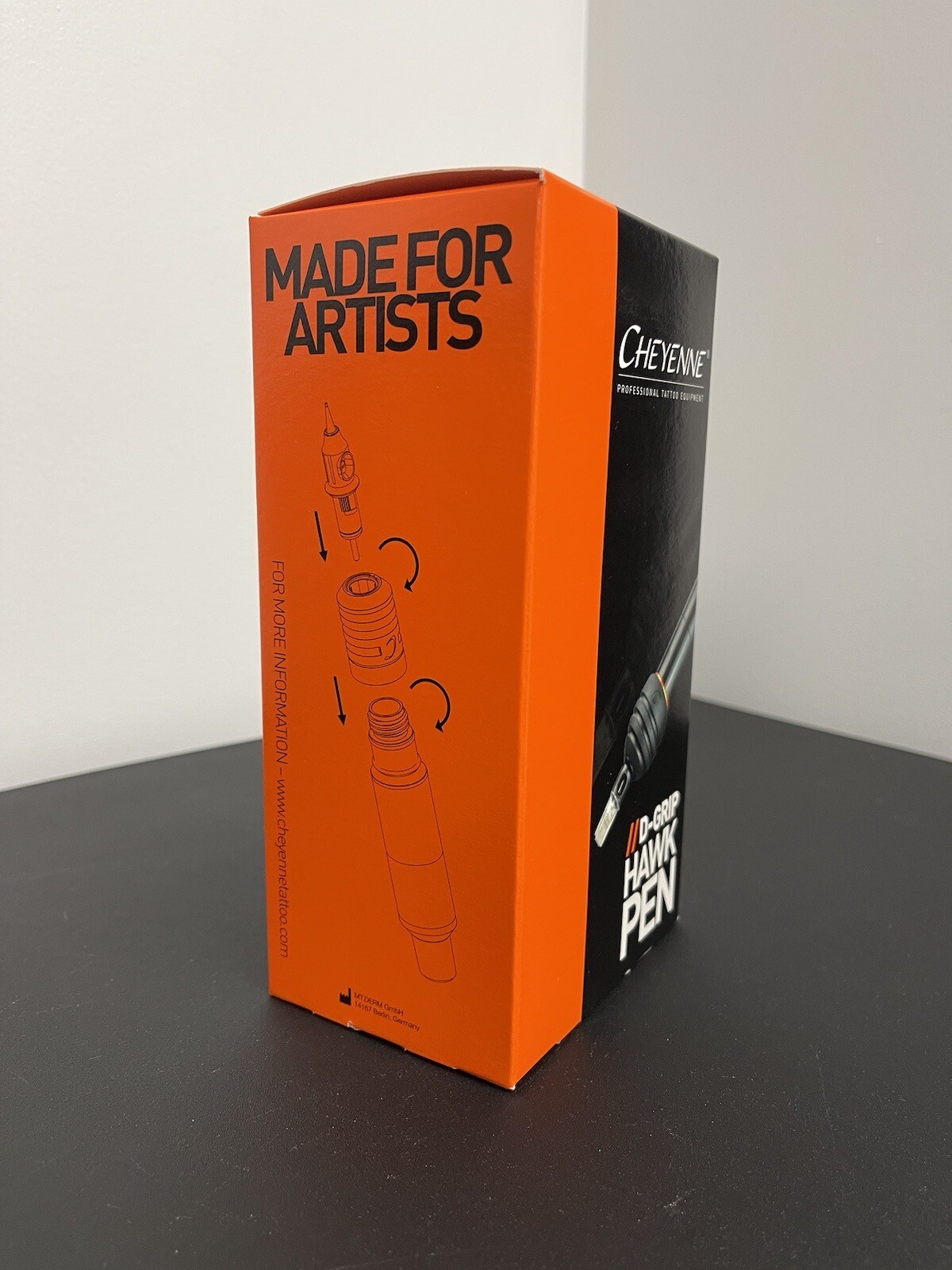 Cheyenne Ergo Long D-grip Hawk Pen Box Of 6