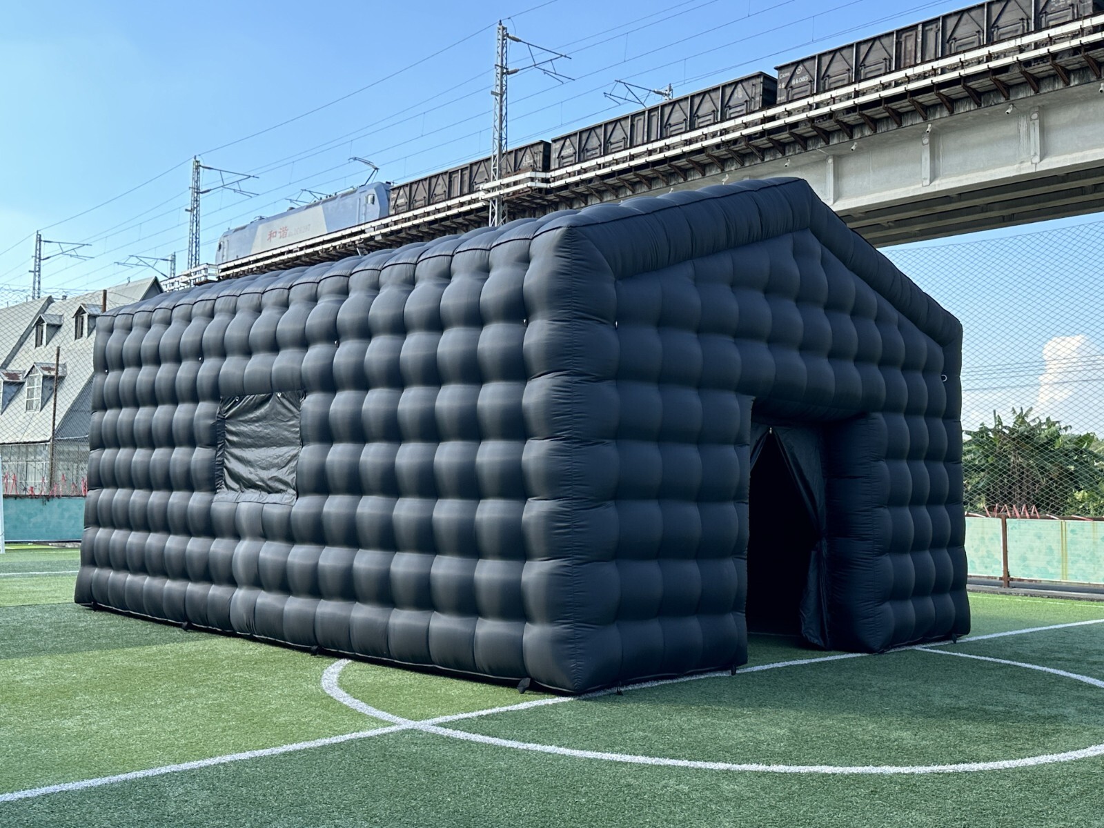 NEW Portable Inflatable CubeLounge Party Waterproof Nightclub House Disco Tent