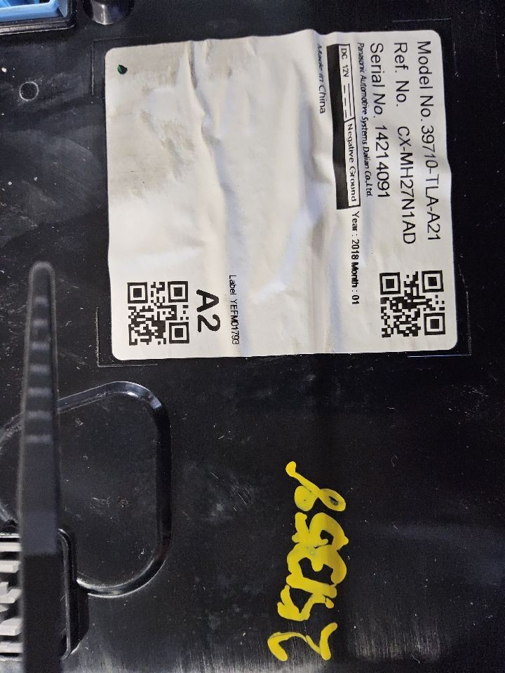 2018-2022 Honda CR-V 7" Display Screen w/o Navigation