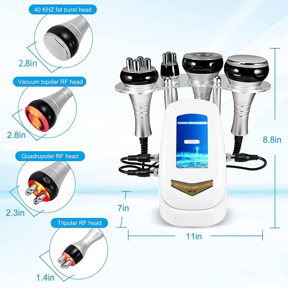 4in1 40K Radio Frequency Cavitation Machine Body Shaping Skin Lifting Massage