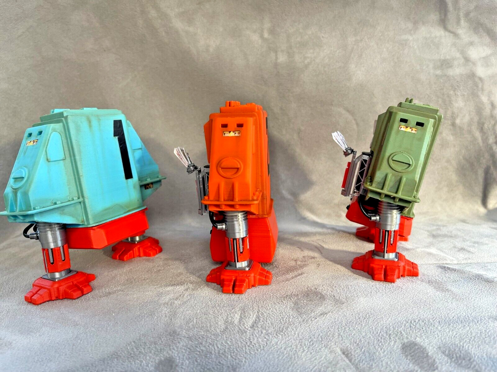 Huey, Louie and Dewey Model Robots From Sci-Fi Film Silent Running