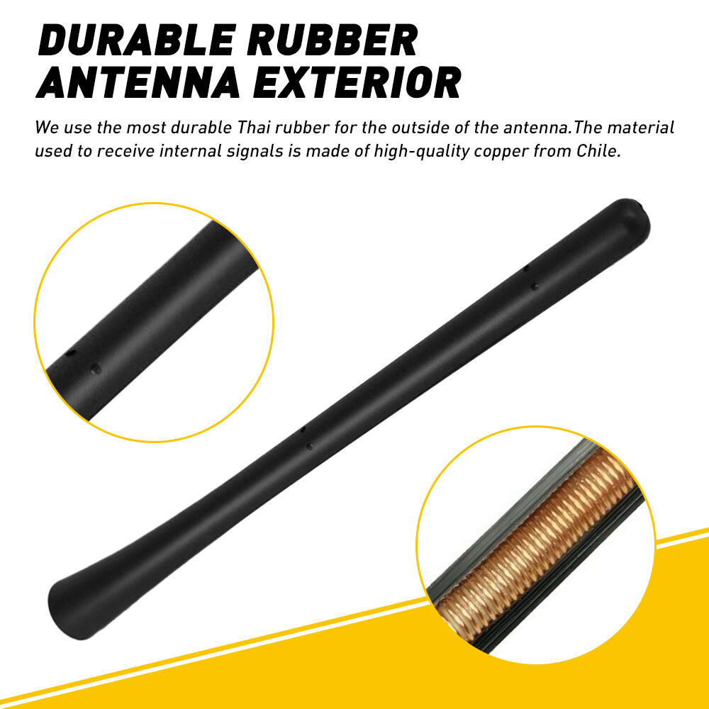 For TOYOTA TUNDRA 2000-2020 7" Short Aerial Antenna Mast Radio AM/FM Reception