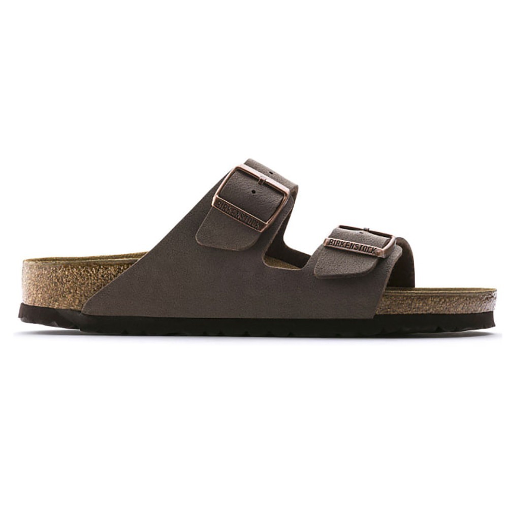 Birkenstock Arizona Birko-Flor Soft Footbed Unisex Sandals - Mocha