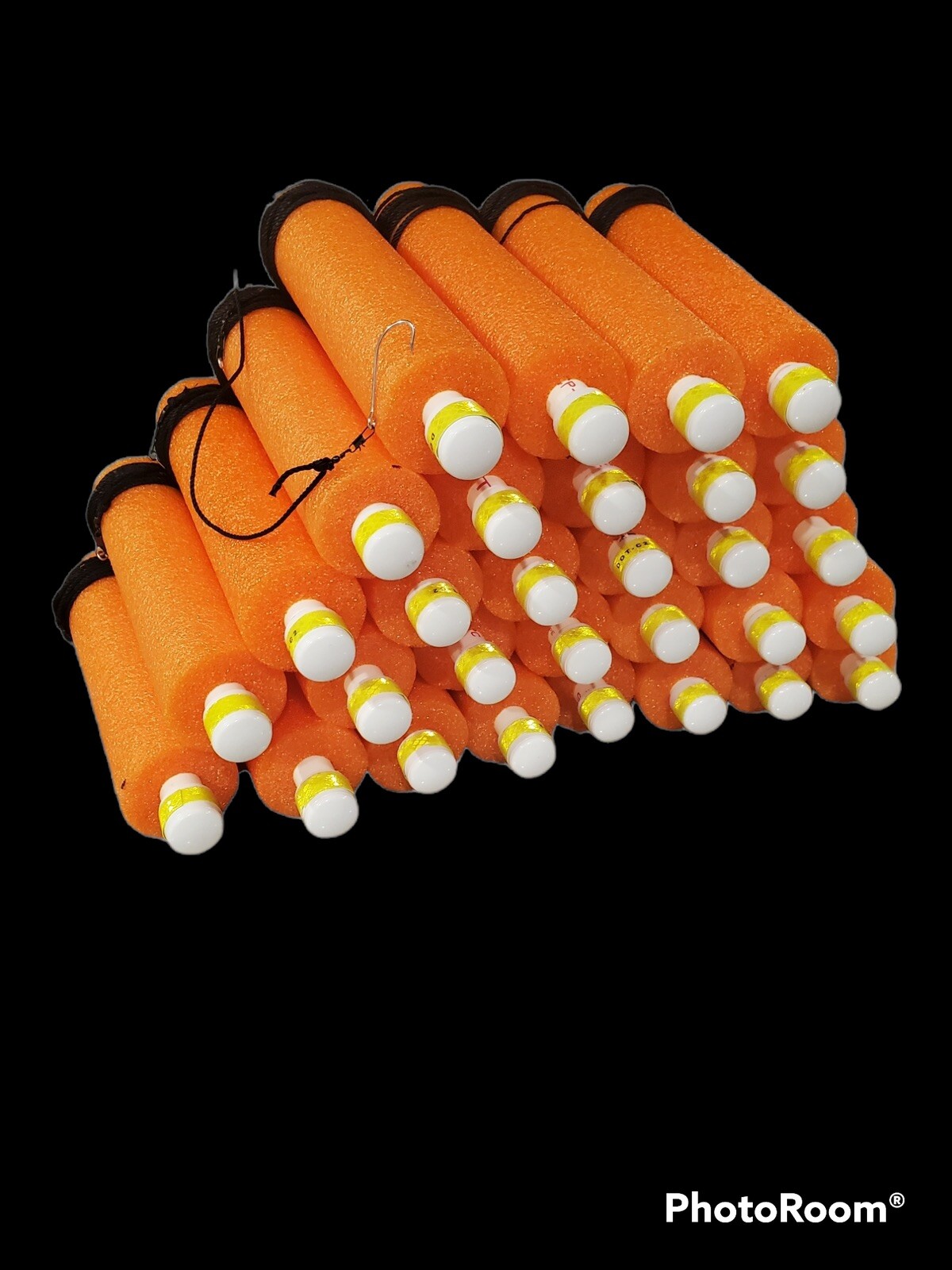 Catfish Jugline Noodle Fishing  Jugs Orange lot of 30