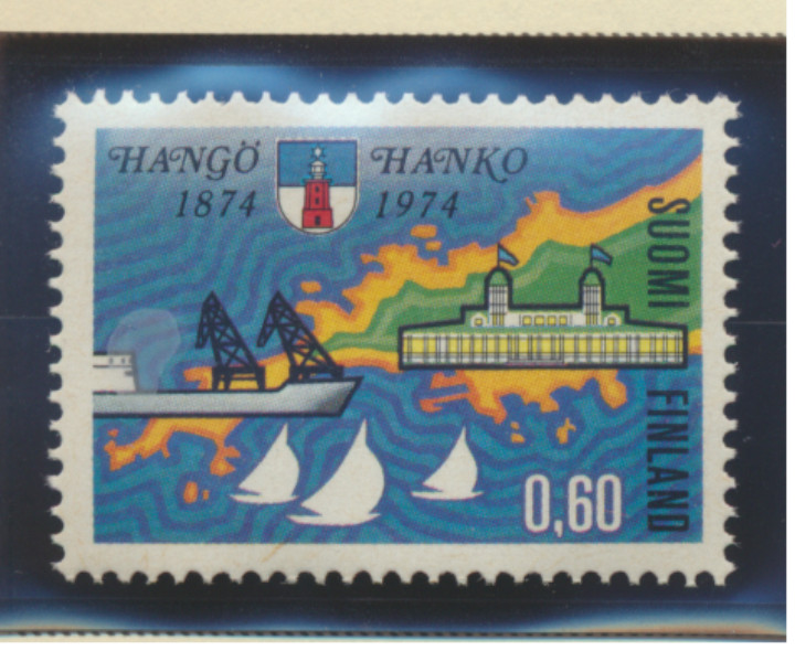 Finland Stamp Scott #543, Mint Hinged