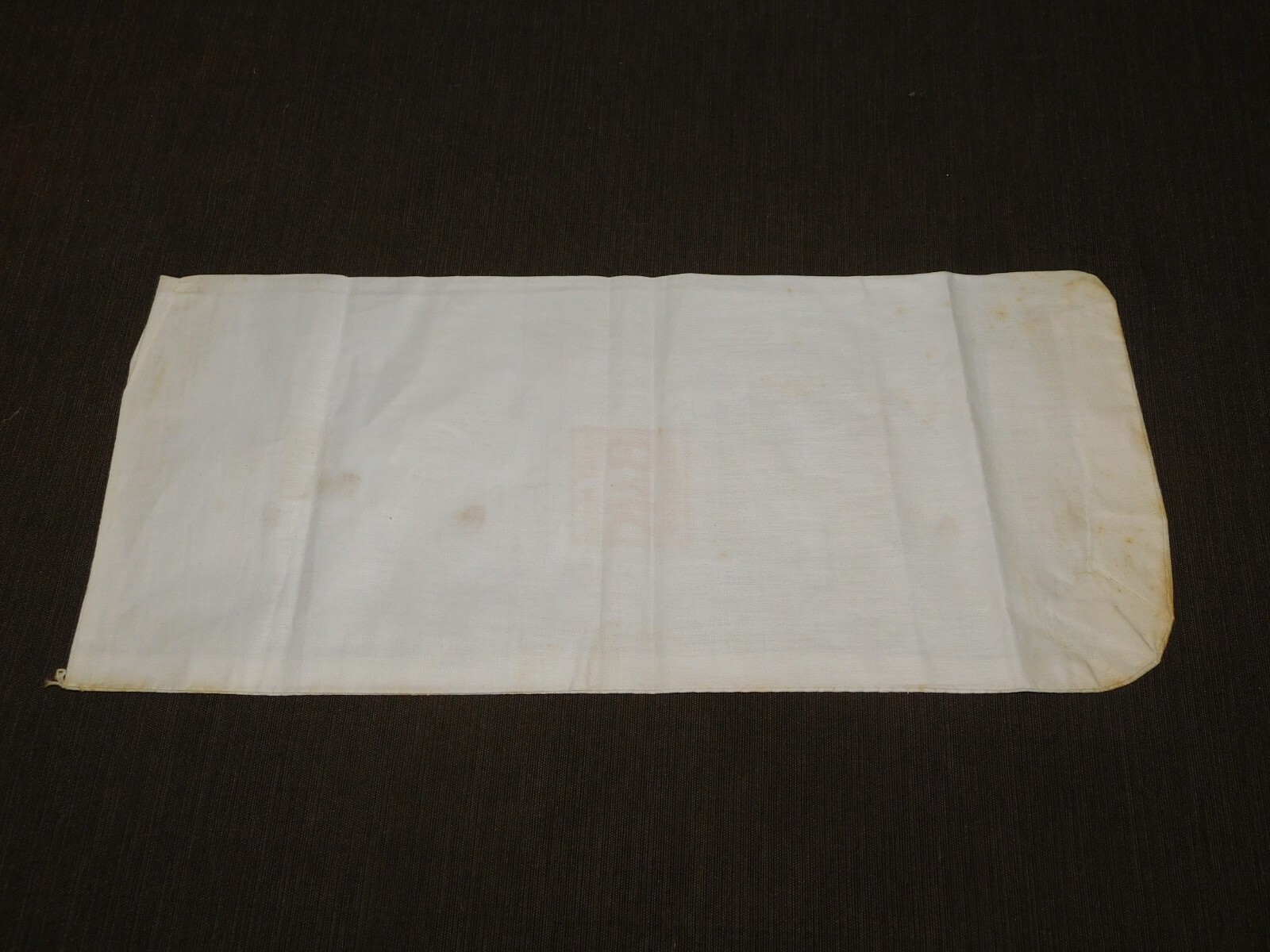VINTAGE 16 1/2" X 7 1/2" B & K OAT MEAL BRACKMAN-KER MILLING CO FEED CLOTH SACK