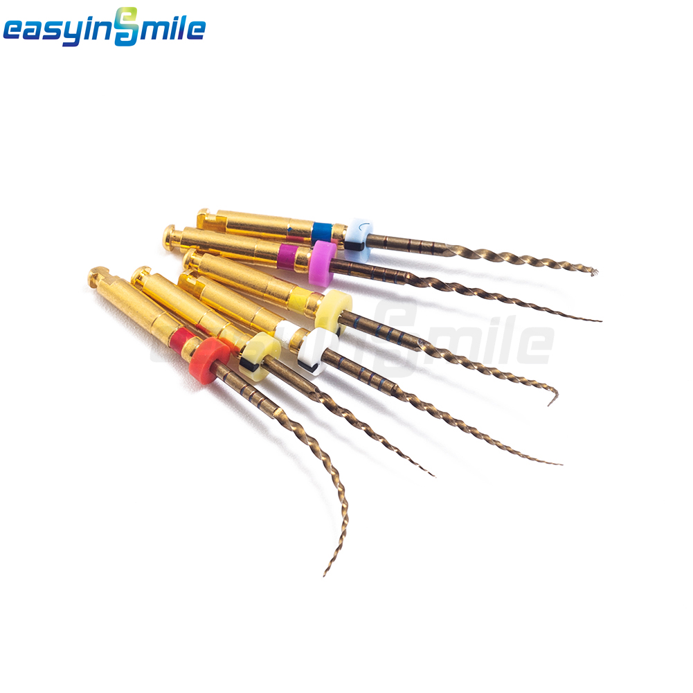 Easyinsmile Dental Endo Rotary Files X-Pro Gold Taper NITI Endodontic Files