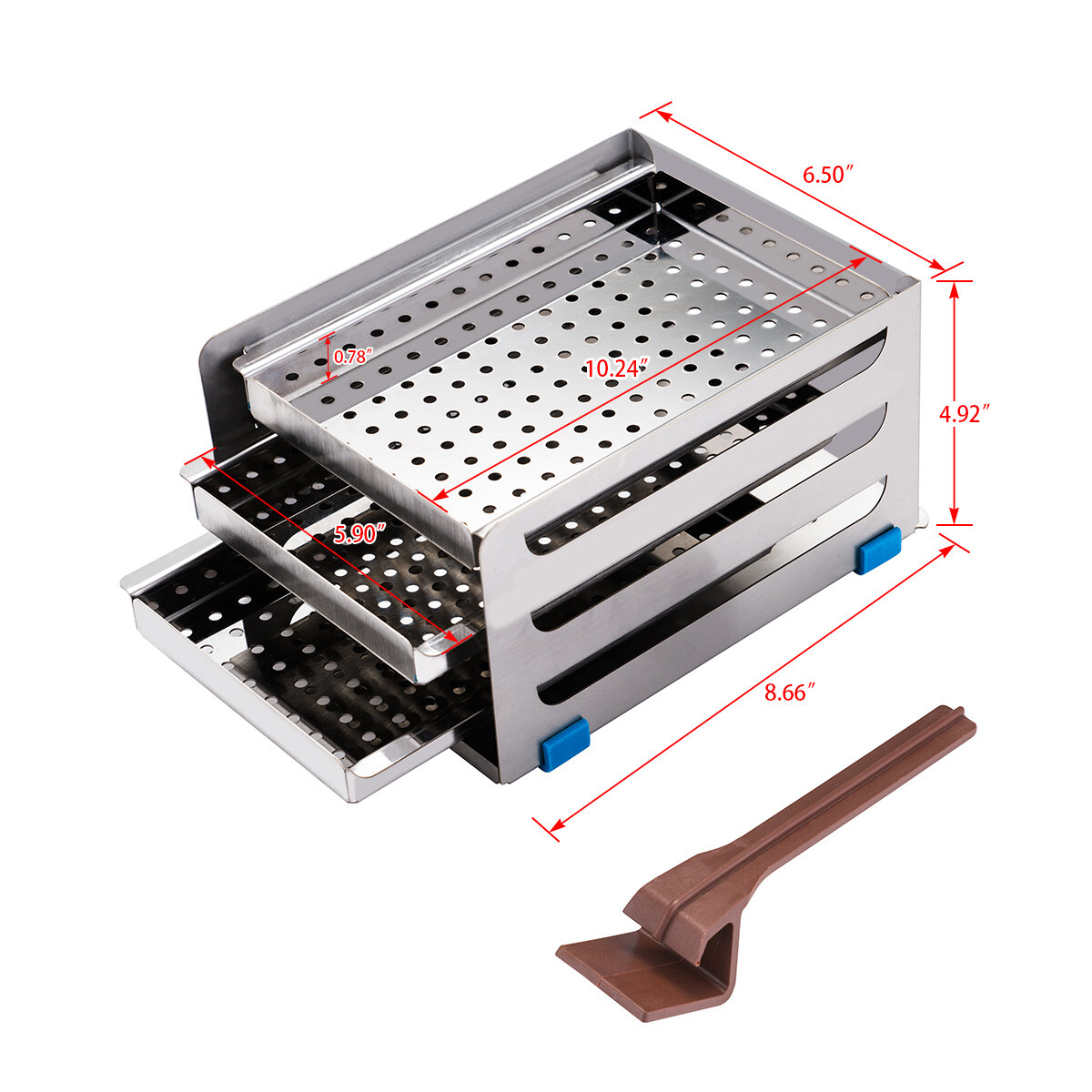 Dental Class B Autoclave Steam Sterilizer with Vacuum Drying & Built-in Printer