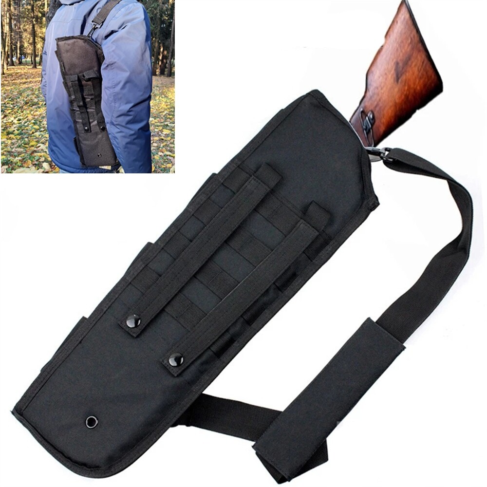 Tactical Short Rifle Shotgun Scabbard MOLLE Modular Gear Holster Hunting Bag