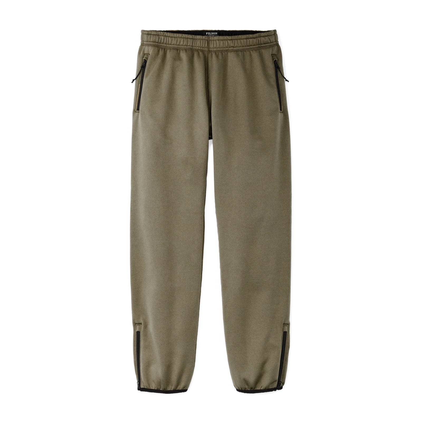 Filson Granite Spire Fleece Pants 20248738 Field Olive Zip Jogger Sweat Pants