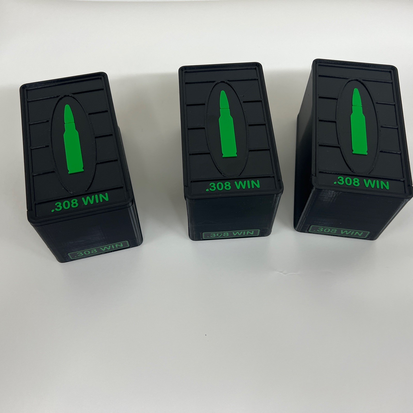 .308 / 7.62x51mm Ammo Box 50rd Capacity (3 Pack)