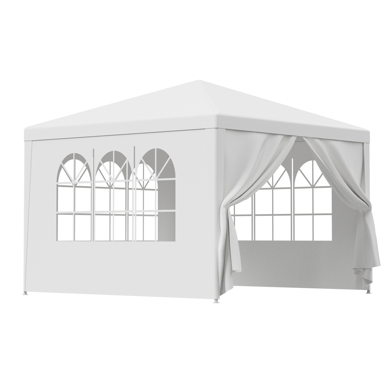 10X20 Outdoor Wedding Party Tent Gazebo Canopy w/Removable Sidewalls BBQ Events