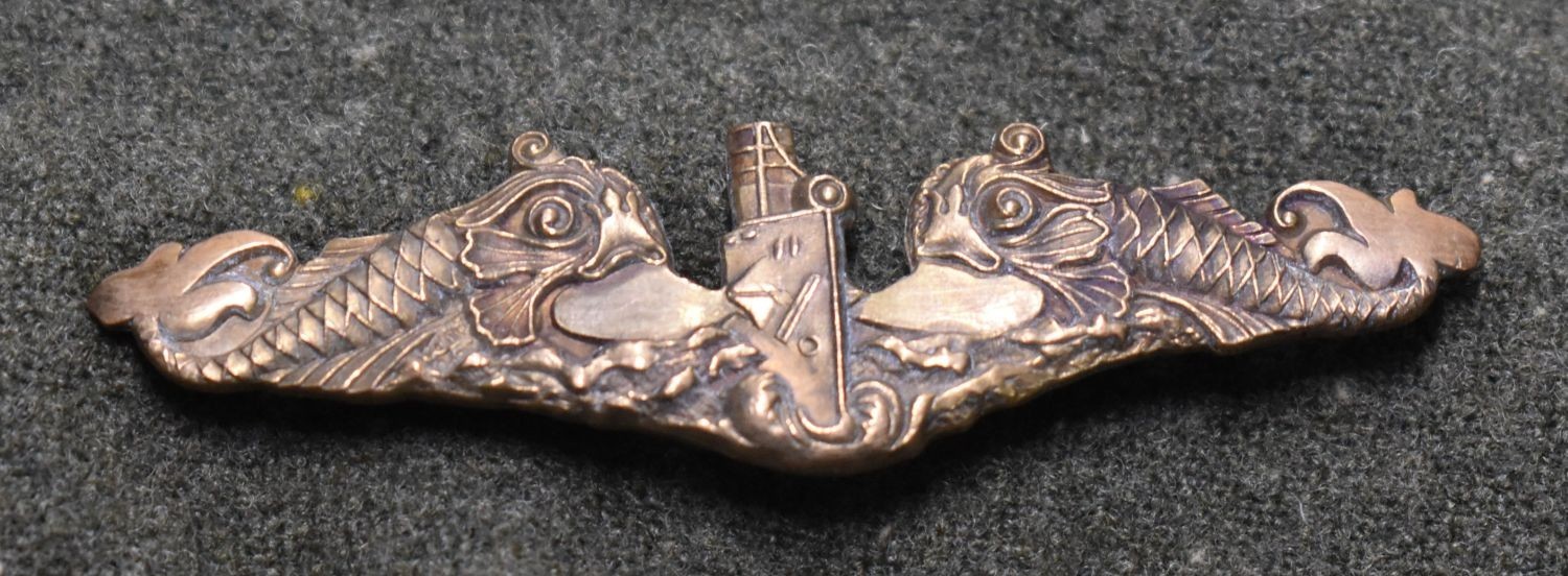 Blackington Bronze WWII US Navy Sub Dolphins Full size
