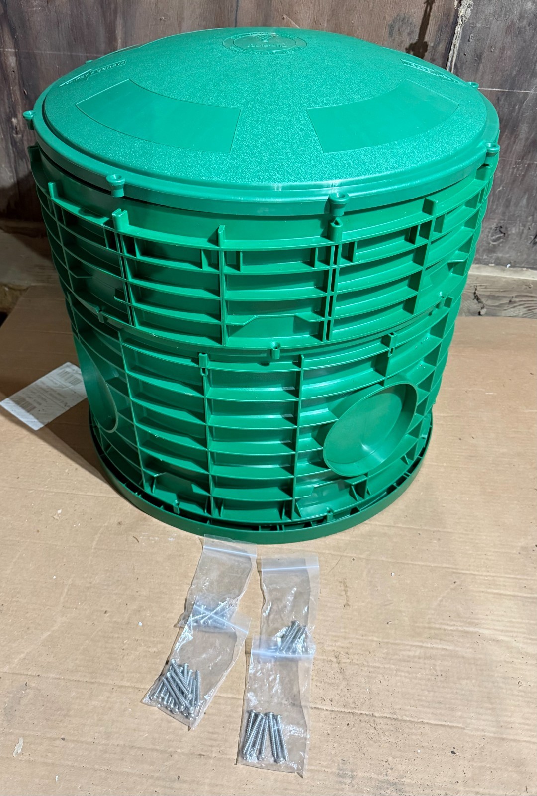 VPC 20 in. x 18 in. Tall Septic Tank Riser Combo