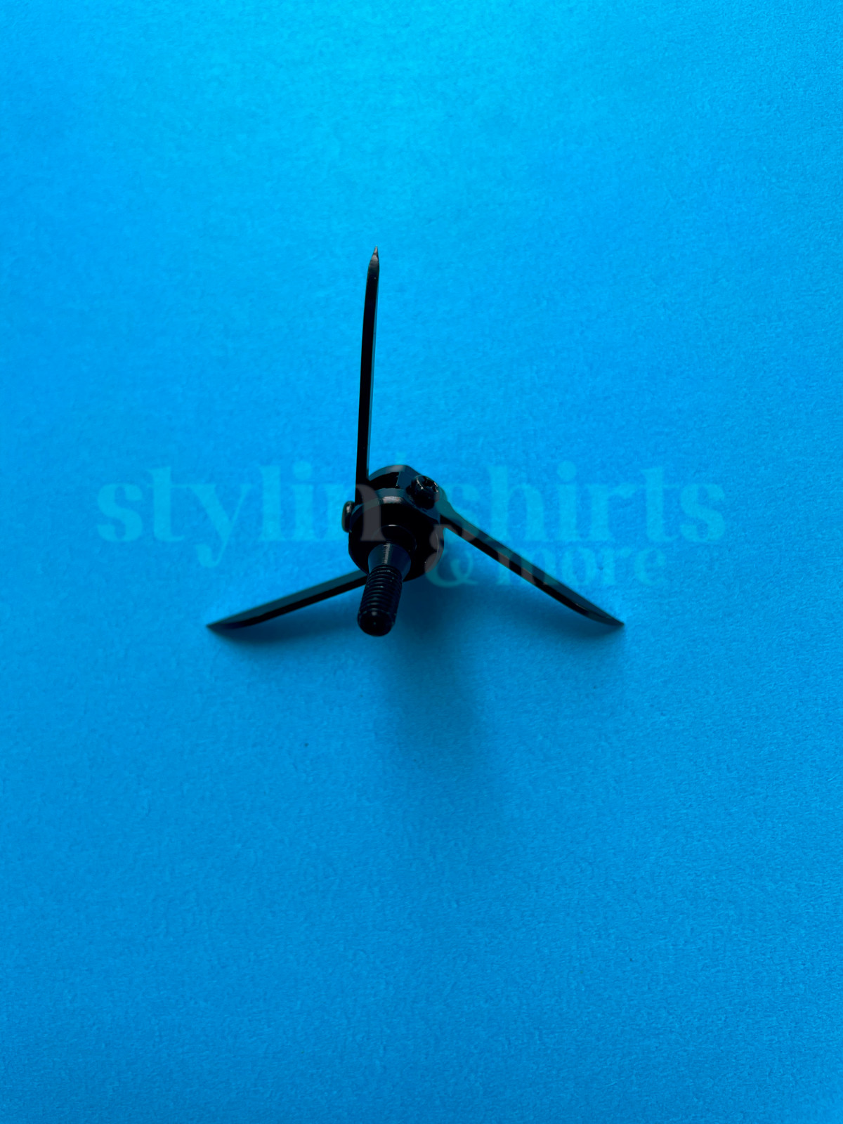 6 pack Turkey Head 100 GRAIN 2 3/4" Archery Fixed Three Blade Broadheads hunting