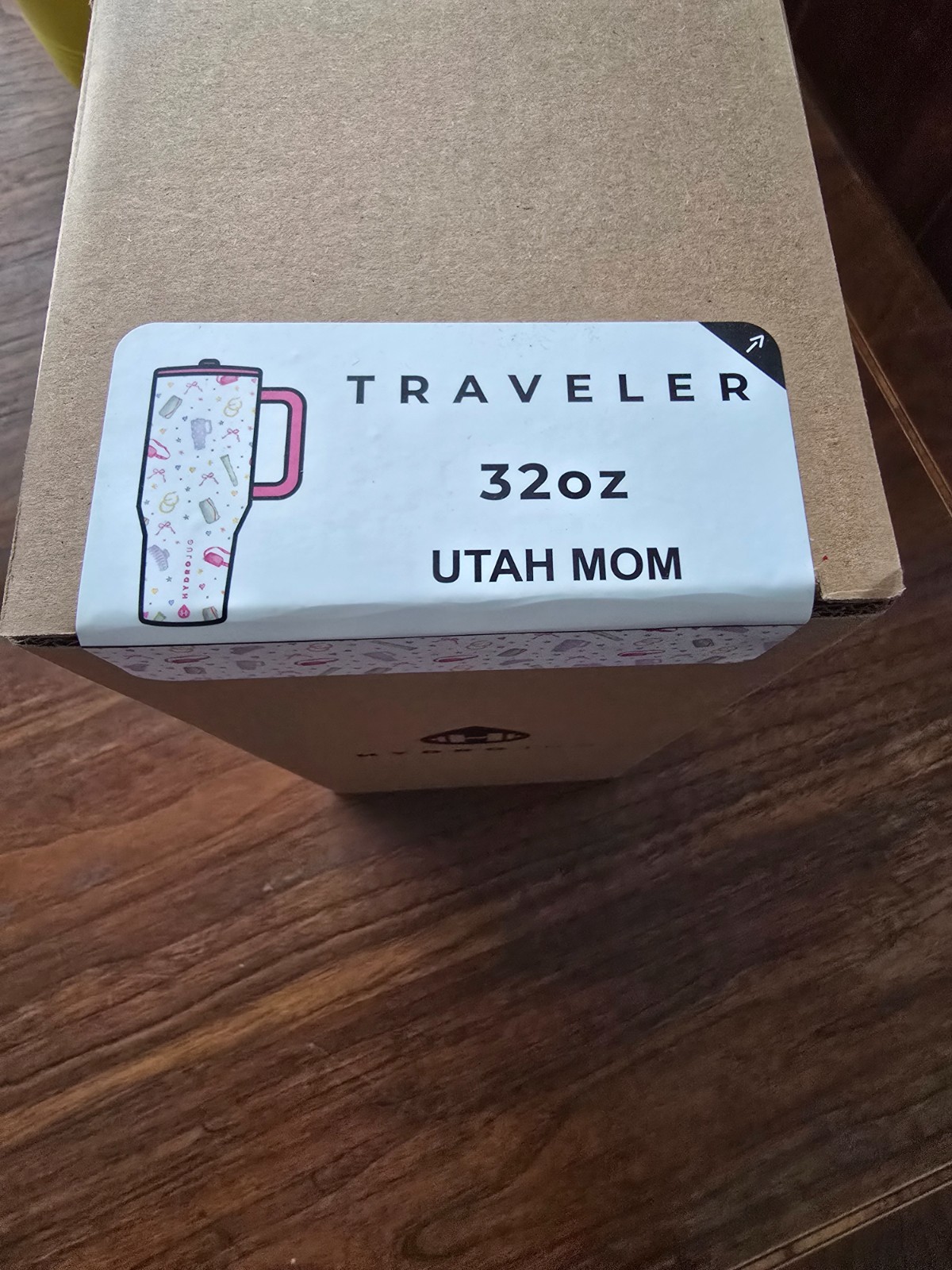 HydroJug Jane Collection 32oz Traveler UTAH MOM