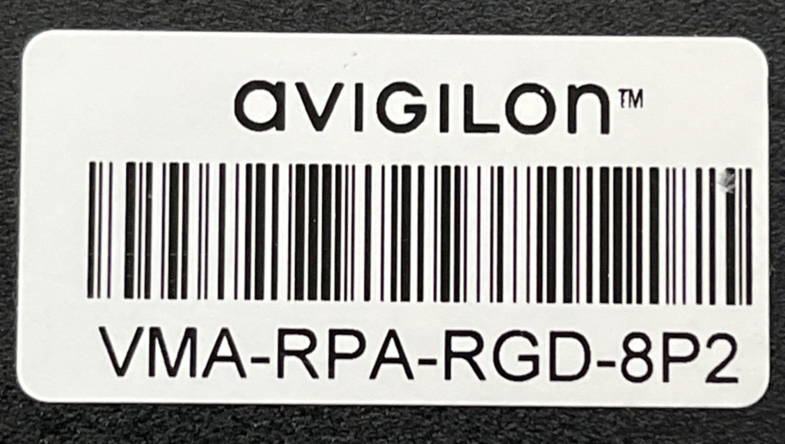 Avigilon Rugged Video Appliance, VMA-RPA-RGD-8P2, POE ES Rugged Appliance 2TB