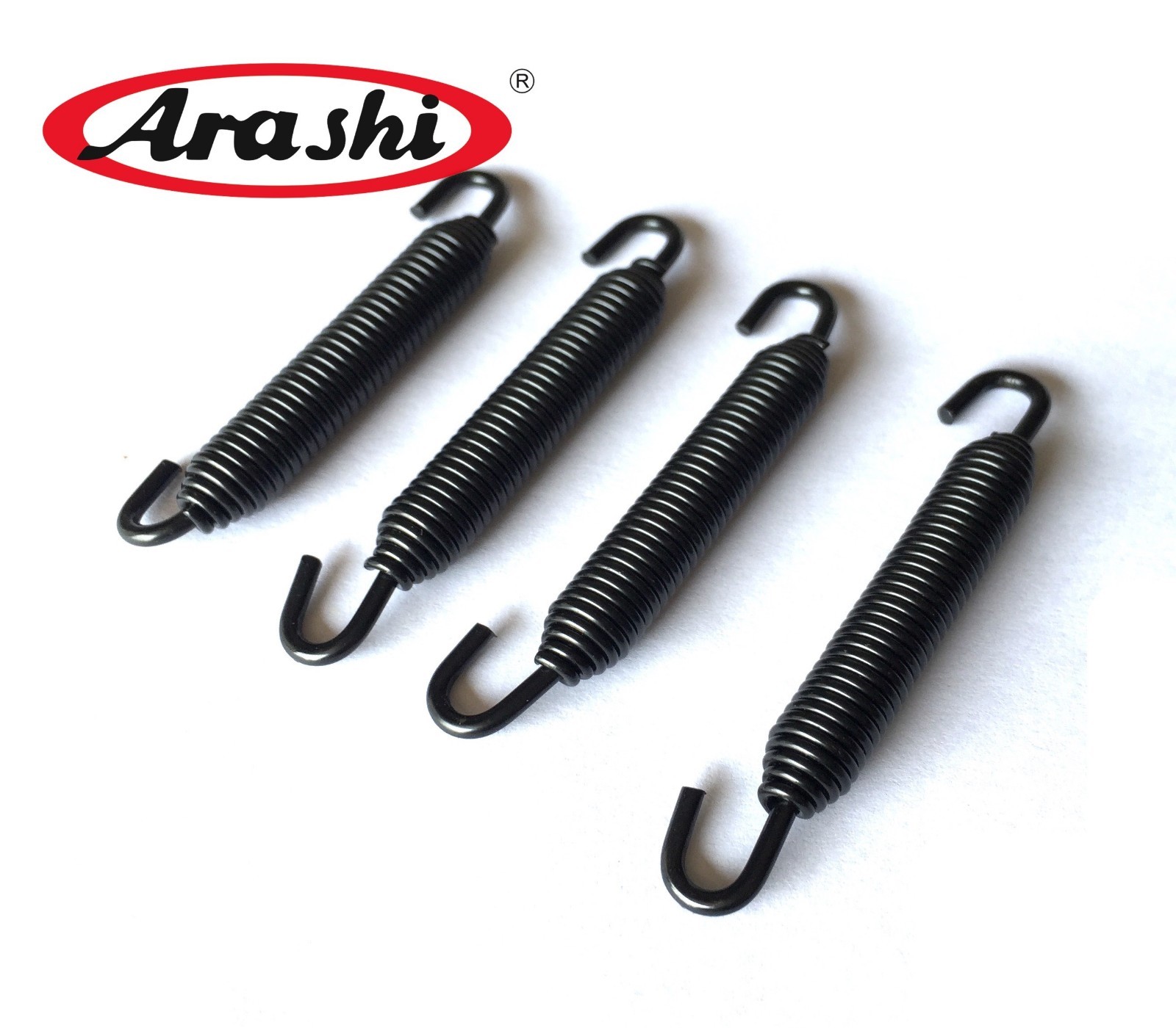 Exhaust Spring Kit TRX 250 R Spring 1986 1987 1988 1989 Muffler Racing [Black]