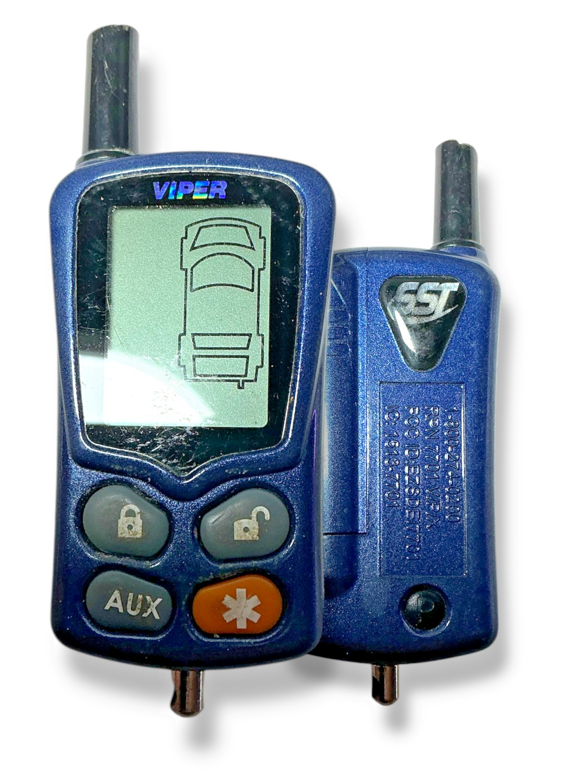 Original Viper EZSDEI7701, 7701 V/P/X Key fob Keyless Entry Remote NICE