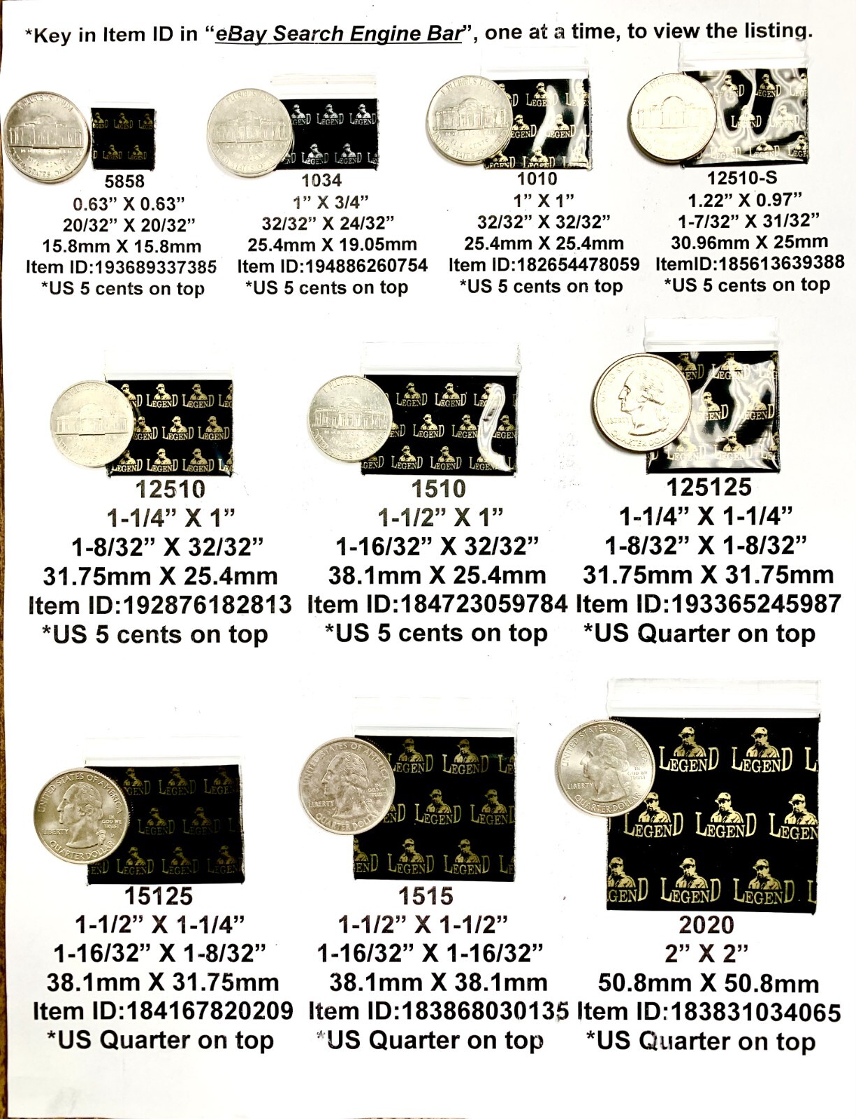 BaggiesSince1987 - 12510-S ZipSeal Bags 50 DESIGN MIX 1000 METALLIC ,👀Details🔽