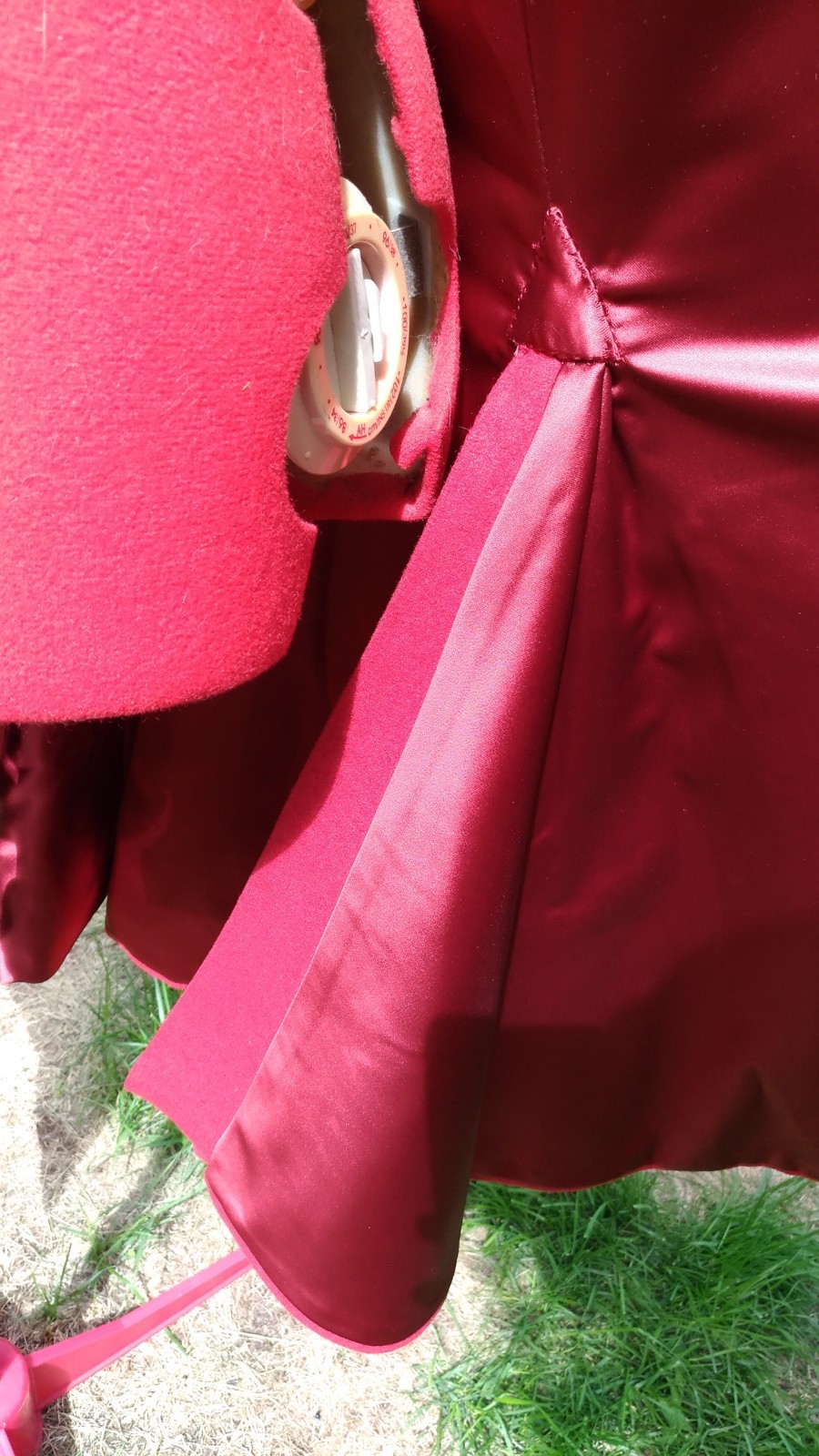 Rococo/Pirate/Captain 18th century Frock Coat, Red