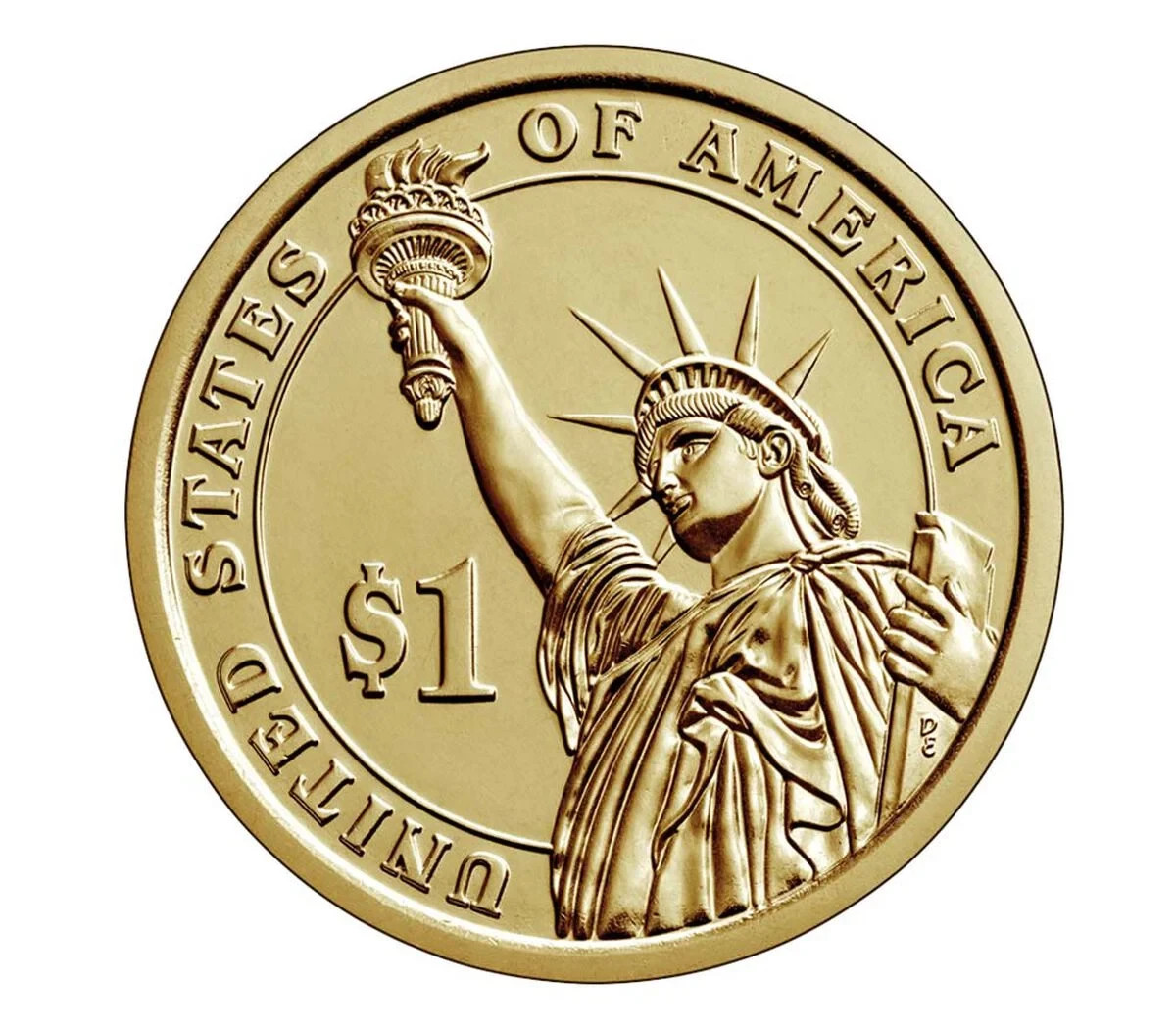 2020-D George H.W. Bush Presidential Dollar Coin Brilliant Uncirculated